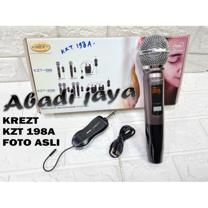 Mic Krezt KZT 198 ada 3 jenis tipe 198A 198B 198C 3 pilihan