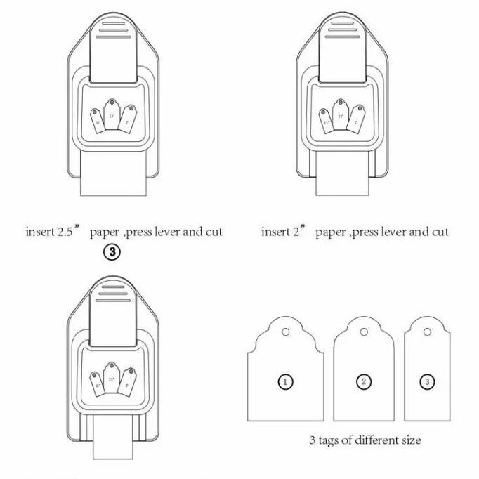 

Terlaris Hang Tag, gift tag, Hang Tag Puncher 3in1 label, Pembolong kertas SALE