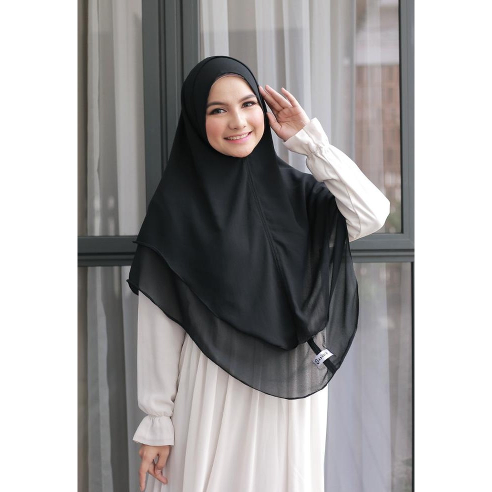 Spesial Hijab Ellysha 2In1 Nazeera Slimmy Hijab Syari