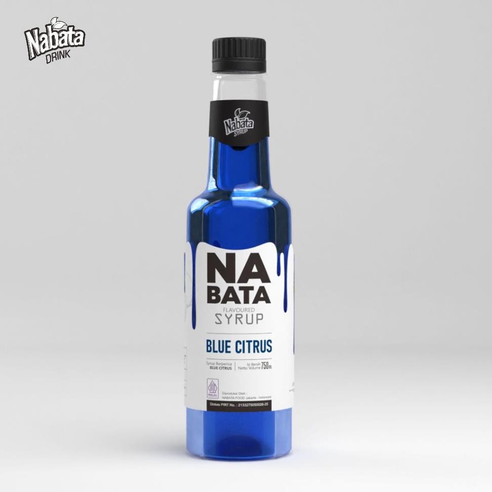 

Blue Curacao Yrup 750Ml Nabata Blue Lagoon Yrup Irup Bluecitru Egar Aam Mani