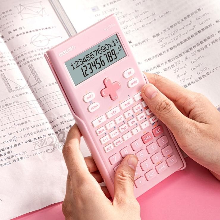 

TERLARIS Deli Calculator Scientific Kalkulator 240 Fungsi Kalkulasi 3 Warna 1700 DELI KINCIZEN tru-63
