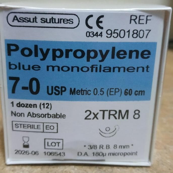 

Terlaris Polypropylene 7 0 Taper Assut SALE