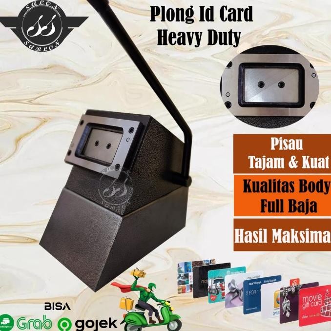 

Terlaris Plong Pvc Id Card Heavy Duty / Pon Id Card (Bahan Baja) SALE