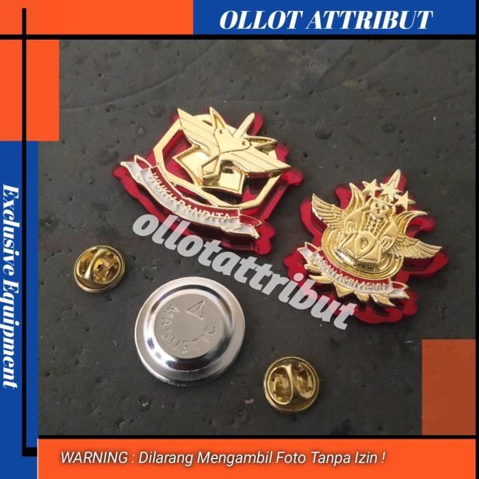 PIN BREVET PENGASUH POLRI PIN BREVET WUKU PANDITA SPN POLRI