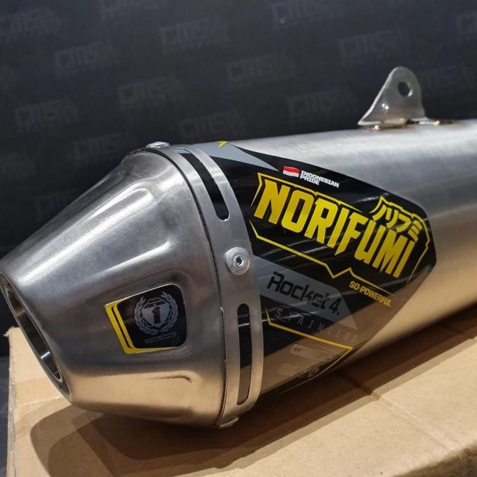 Miliki Knalpot Norifumi Klx 230 Rocket 4 Stainless Original
