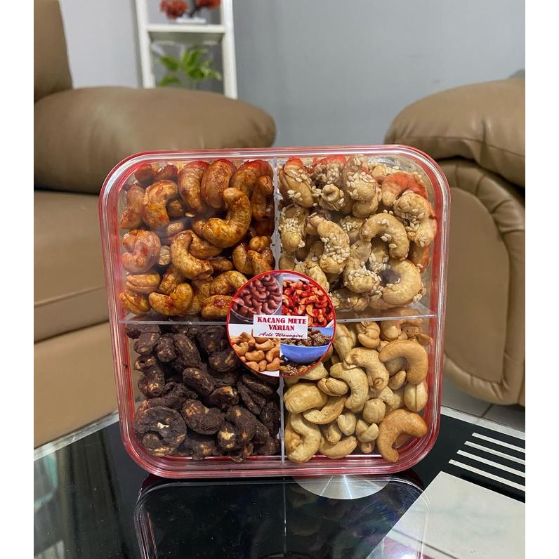 

BARANG TERLARIS KACANG METE TOPLES 4 RASA (ISI KACANG METE SEMUA)