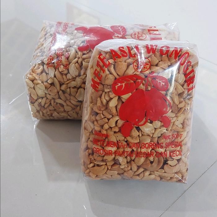 

BARANG TERLARIS Kacang mede goreng pecah remuk 500 gram Mete Bawang Food Snacks
