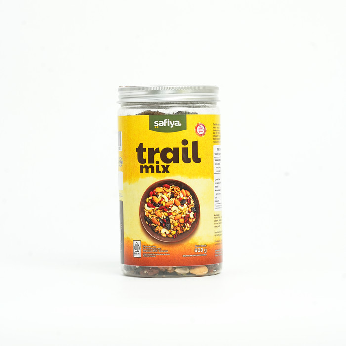 

BARANG TERLARIS Safiya Trail Mix 600 Gr Jar With Almond Raisins Roasted Premium
