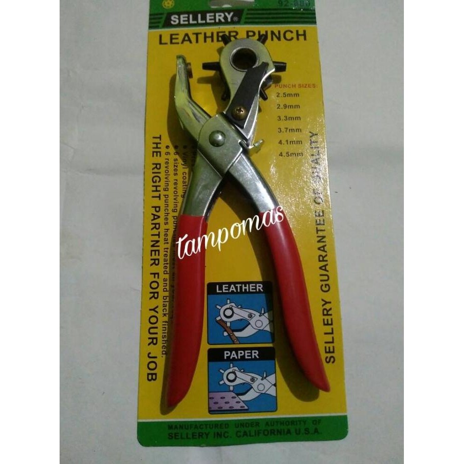 

Terlaris Tang Pembolong Sabuk Sellery Leather Punch Pelubang Kulit SALE