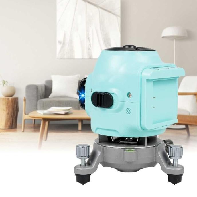 Promo Laser 12 Line 3D Sinar Hijau Laser Leveling Waterpass Meteran Level 3D