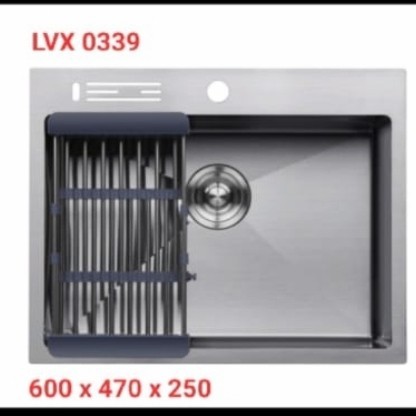 kitchen sink stainless 304 lavenia LVX 0339 Bak Cuci Piring Undermount