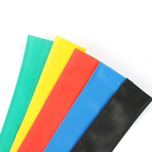Promo Heatshrink 70mm Warna @Meteran Selongsong Bakar Selang Bakar 70mm