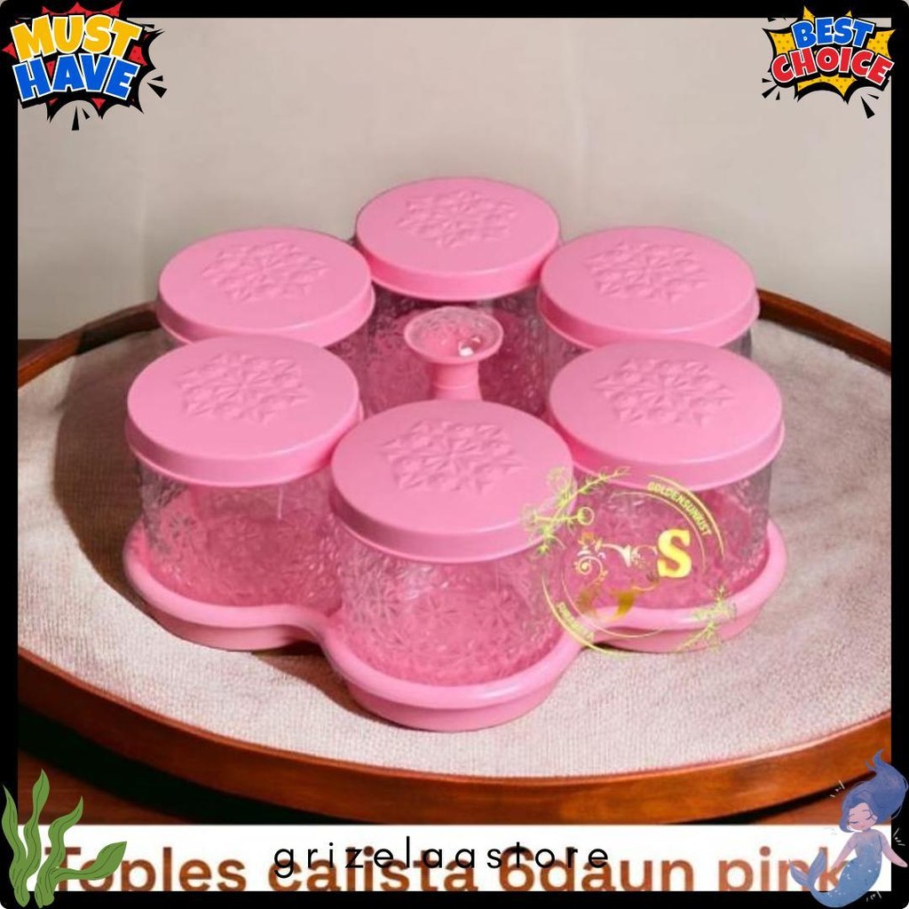 Toples Set Calista 6 Bunga Kristal Free Box Mr1 Diskon
