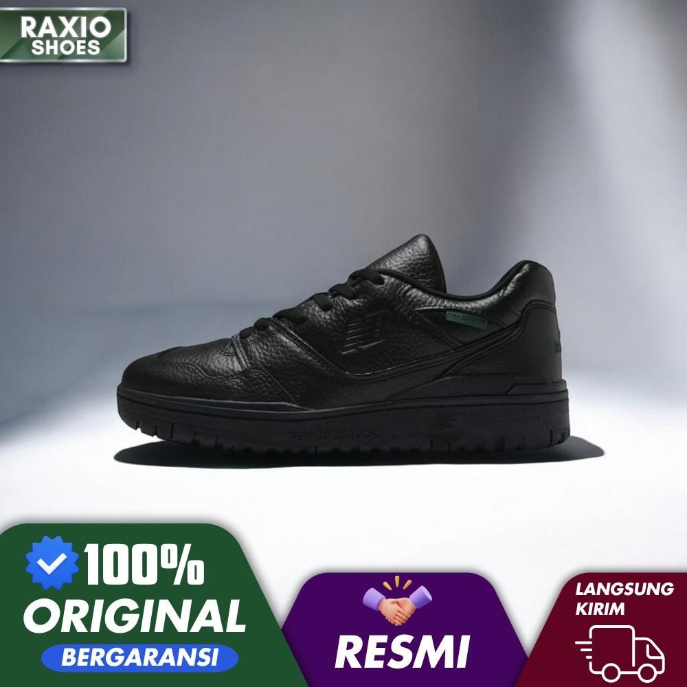 Sepatu Sneakers Pria NB 550 Full Black BB550PBB BNIB