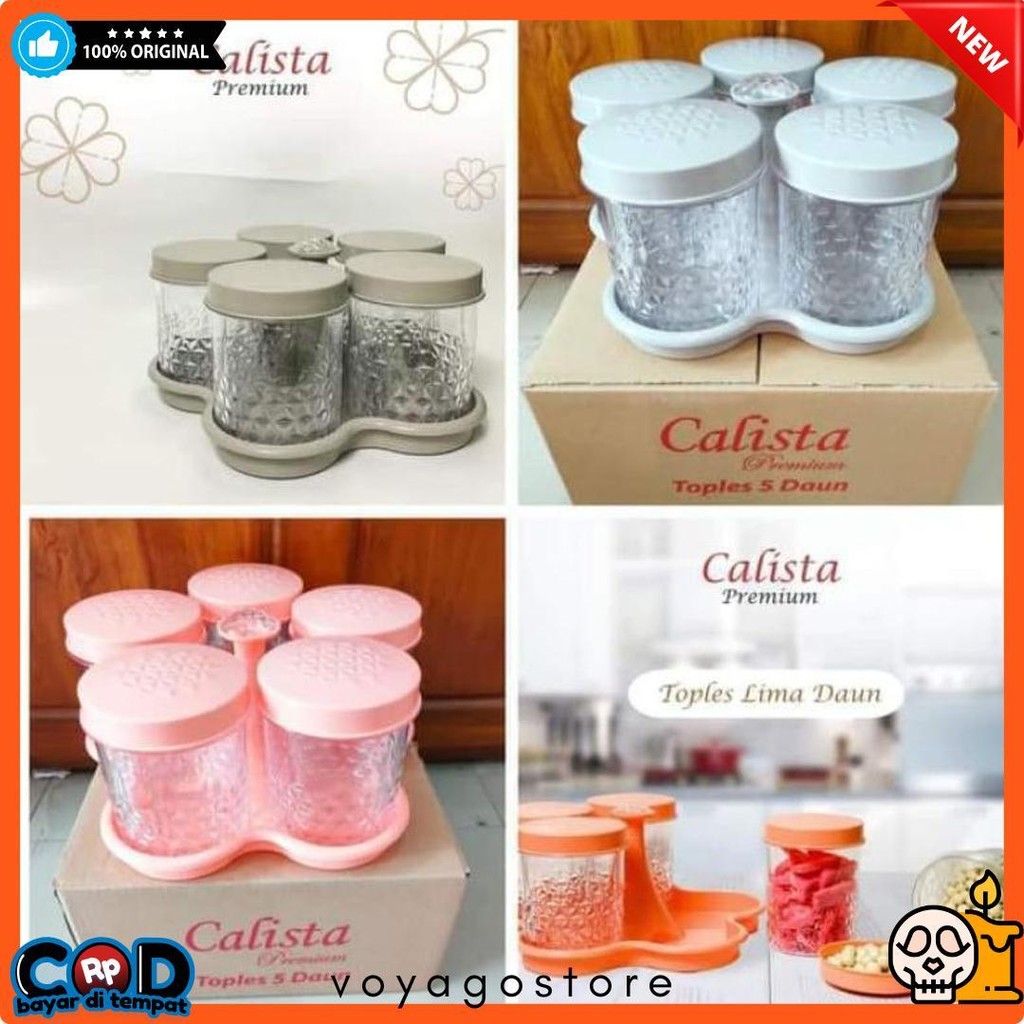 Toples Lebaran Calista Toples Lima Daun Premium Toples Jajan Cantik Toples 5 Daun Mr1 Diskon
