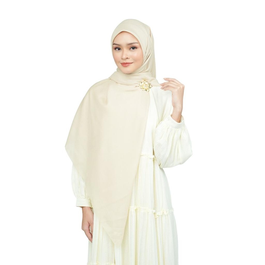 Spesial Nada Puspita - Nada Voile Scarf Large - Wheat