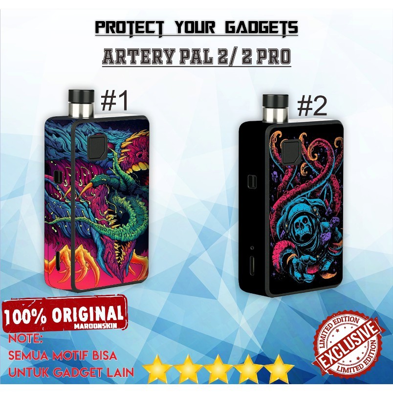 

Premium Cut - Artery Pal 2 Pro Hyperbeast Terlaris Garskin Stiker / Case Custom Terlaris 2PCS/ Fullbody