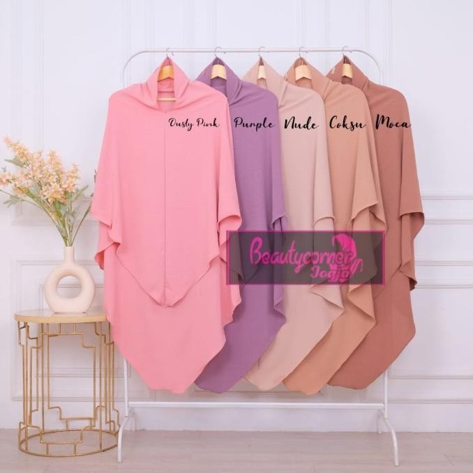 Diskon Khimar French Crinkle Xxl/French Khimar Jumbo