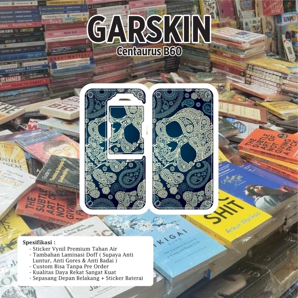

Premium Cut - E2r Creative Jual Sicentaurus B60 17 Garskin Stiker / Case Custom Terlaris 2PCS/ Fullbody