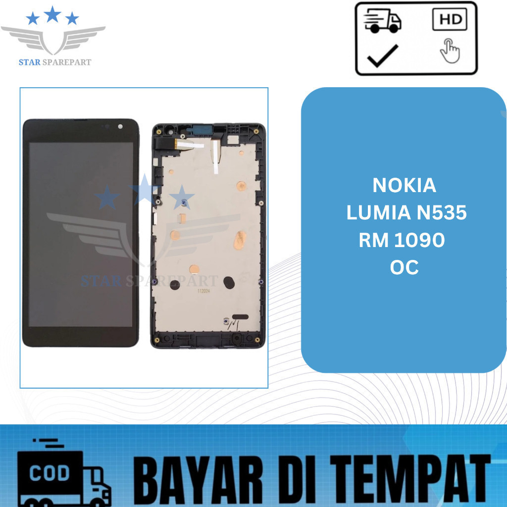 LCD TOUCHSCREEN NOKIA LUMIA N535 / RM 1090 OC