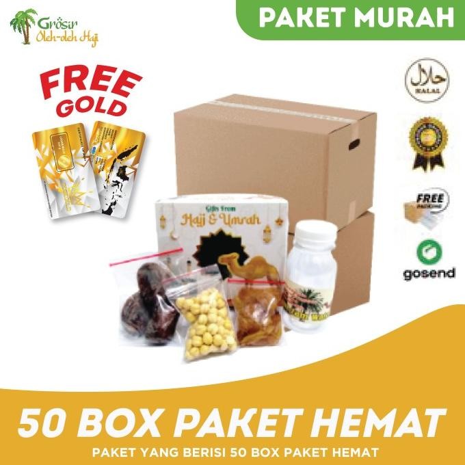 

Murah Paket Oleh-Oleh Haji Umroh Harga Hemat 50 Pcs