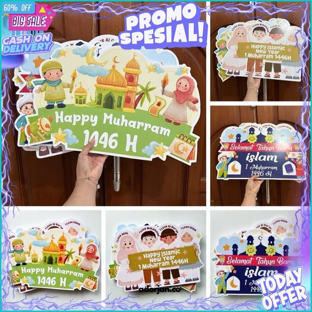 

Board Tahun Baru Islam Size A3 Sterofoam Aksesoris Pawai Promo