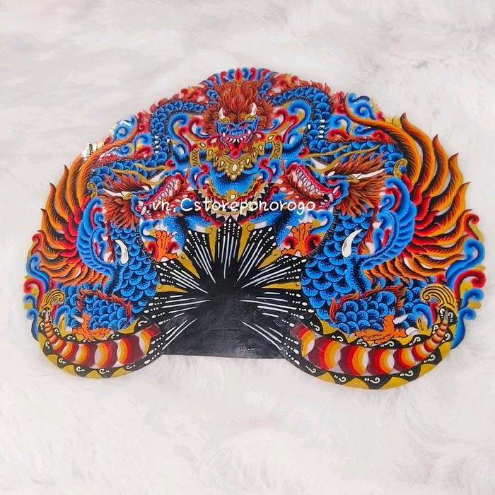 Original.. Jamang Drem Dewasa Premium / Barongan Devil / Barongan Kediri / Barongan Telon /