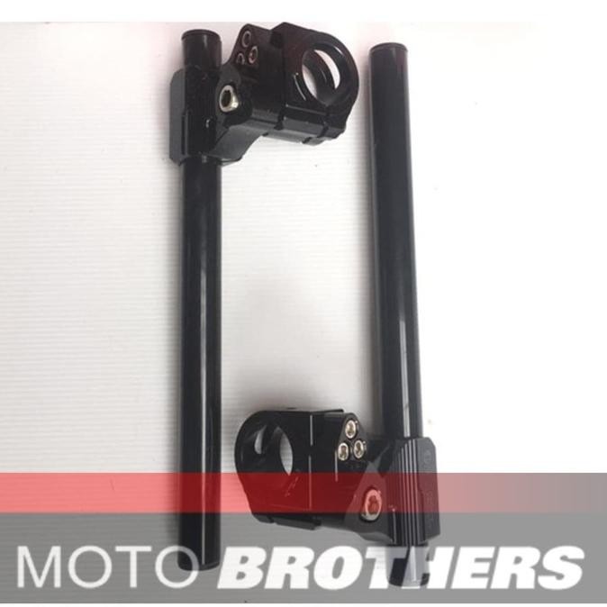 Promo STANG / SETANG JEPIT CLIP ON CAFERACER CAFE RACER KAWASAKI W175 COD
