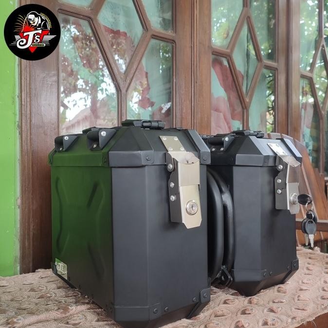 Promo side box panier 20 liter alumunium COD