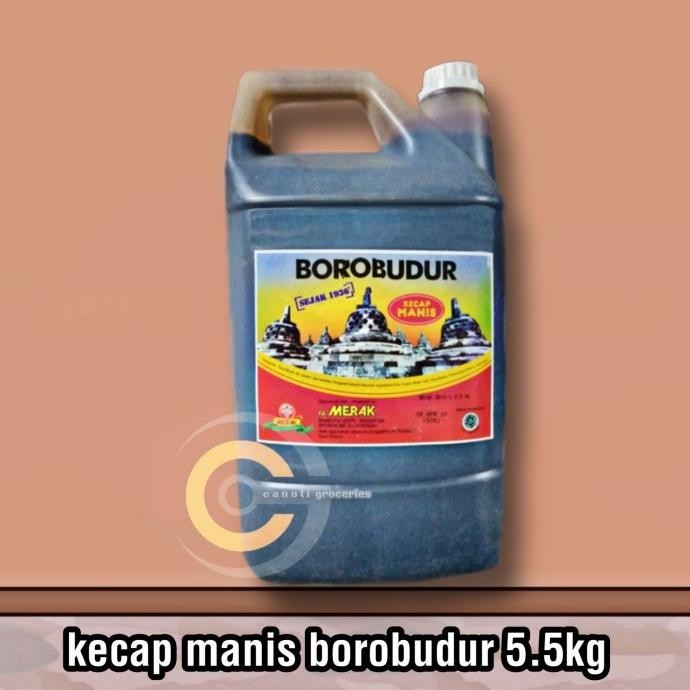 

kecap manis borobudur 5 5kg jerigen 5.5kg termurah