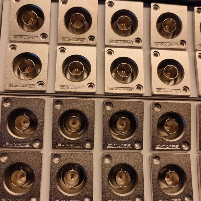 casis bnc Canare BCJ-JRU BNC Panel SDI Original