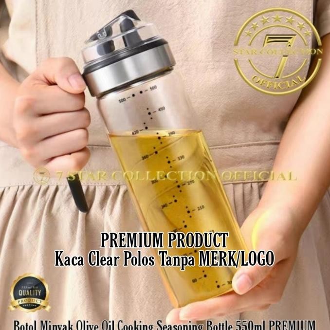 

botol minyak kecap olive oil cooking seasoning bottle 550ml premium termurah