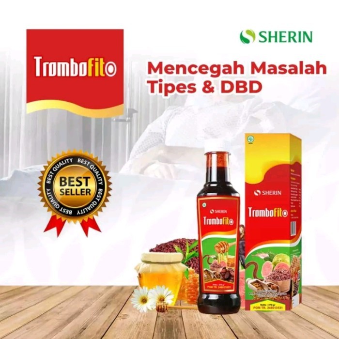 

ORIGINAL Trombofit Sari Kurma Madu Angkak Jambu Biji Plus Lumbricus 460 Gram PREMIUM