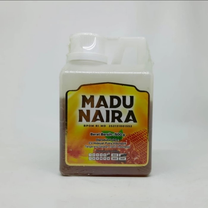 

ORIGINAL Madu Murni Naira 500 gr PREMIUM