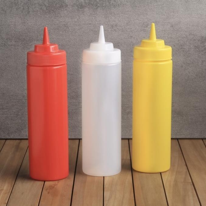 

squeeze bottle 24 oz made in usa botol saus kecap termurah