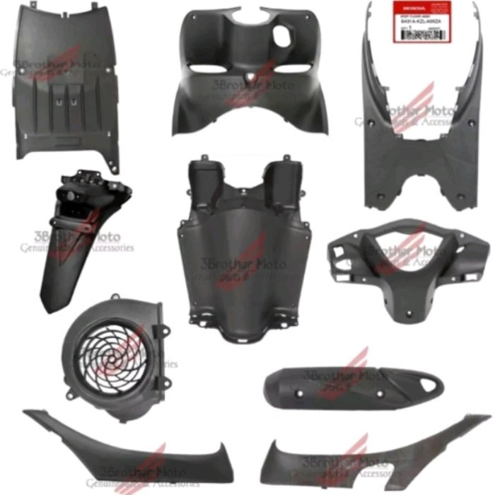 Paket Cover Body Kasar Honda Spacy Karbu Dan Fi Ahm