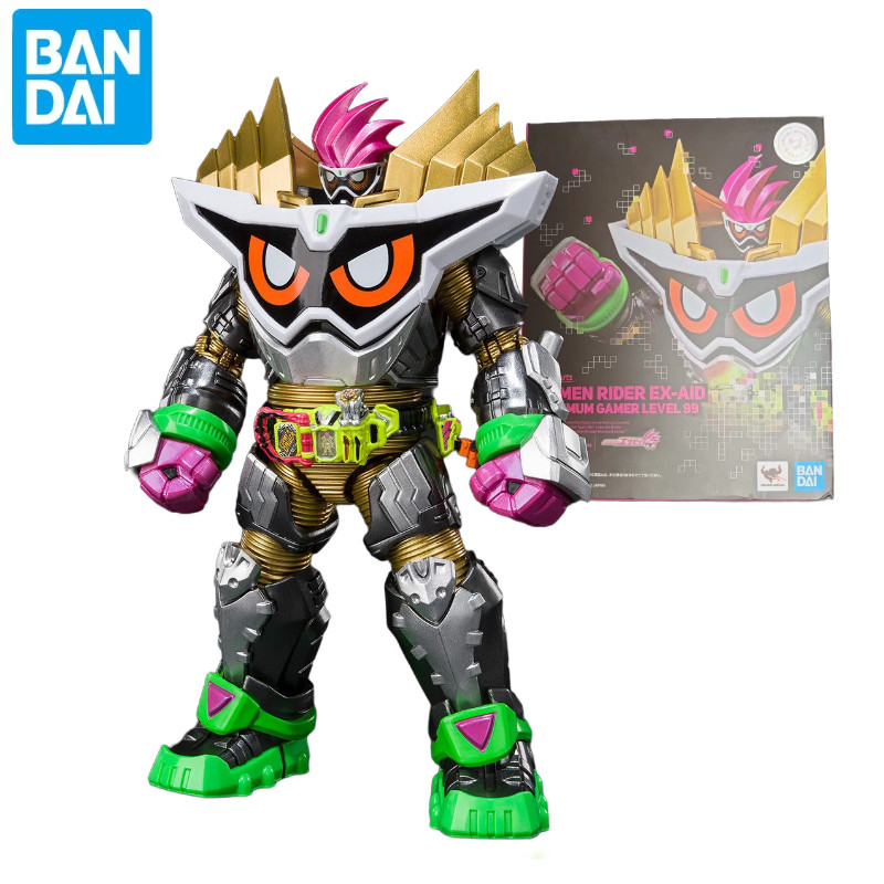 JBS Original Bandai S.H.Figuarts SHF Kamen Rider Ex-Aid Maximum Gamer Level 99 Action Figure Toys Co