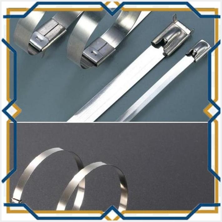 

[elt] stainless steel zip cable ties lock tie wrap 8mmx300mm mantafff!!!