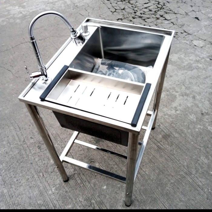 bak cuci portable/kitcen sink portable/bak cuci piring kaki