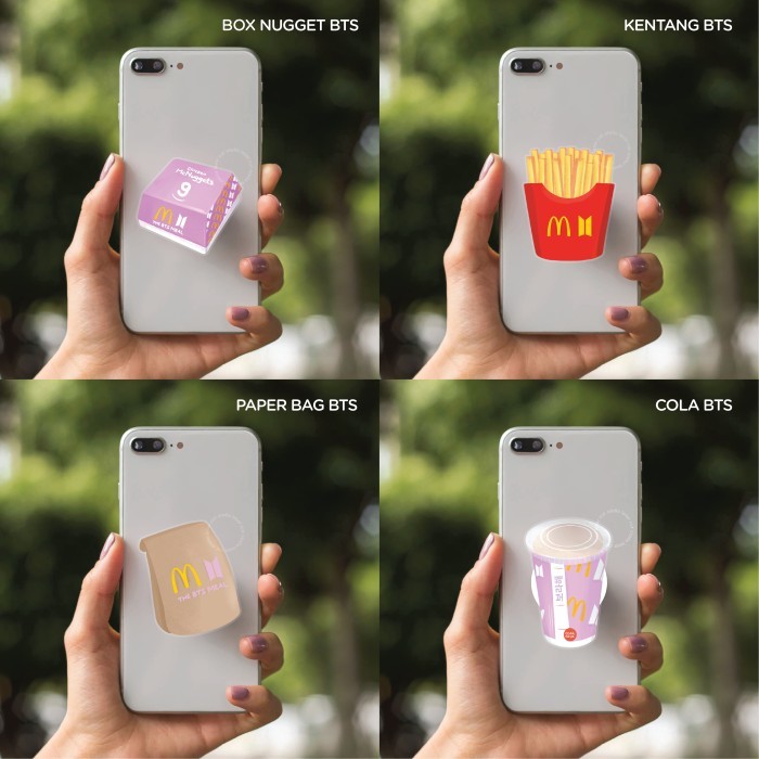 Griptok BTS Meal MCD Mcdonalds Pop Stand Bangtan Merchandise KPOP Idol