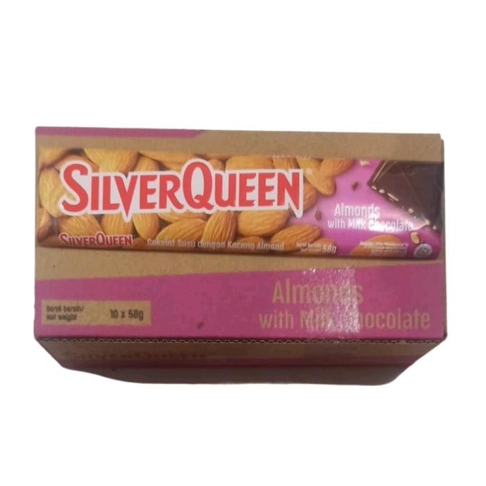 

Promo Silverqueen Coklat 1 Box Isi 10 @ 55 Gram Cod