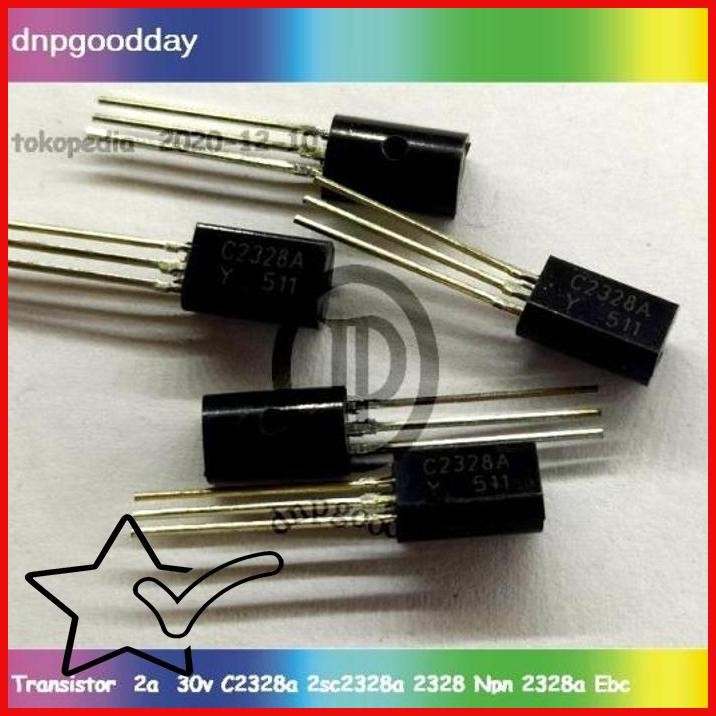 [DNP] TRANSISTOR 2A 30V C2328A 2SC2328A 2328 NPN 2328A EBC