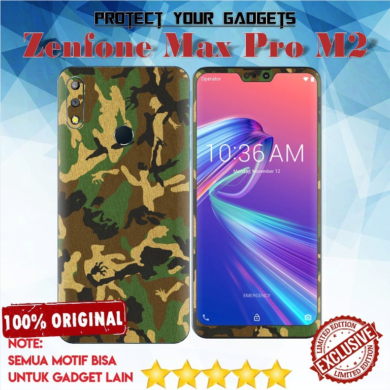 

Premium Cut - Max Pro Garskin Stiker / Case Custom Terlaris 2PCS/ Fullbody