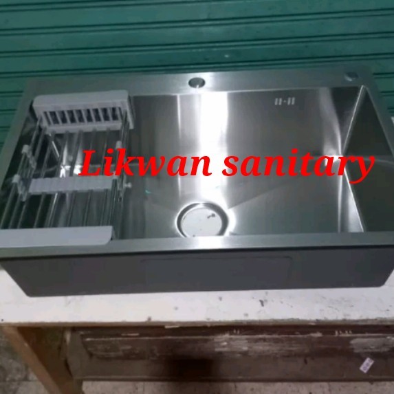 Kitchen sink stainless GOLDEN HAND 8050 / Bak cuci piring 8050 by ONAN