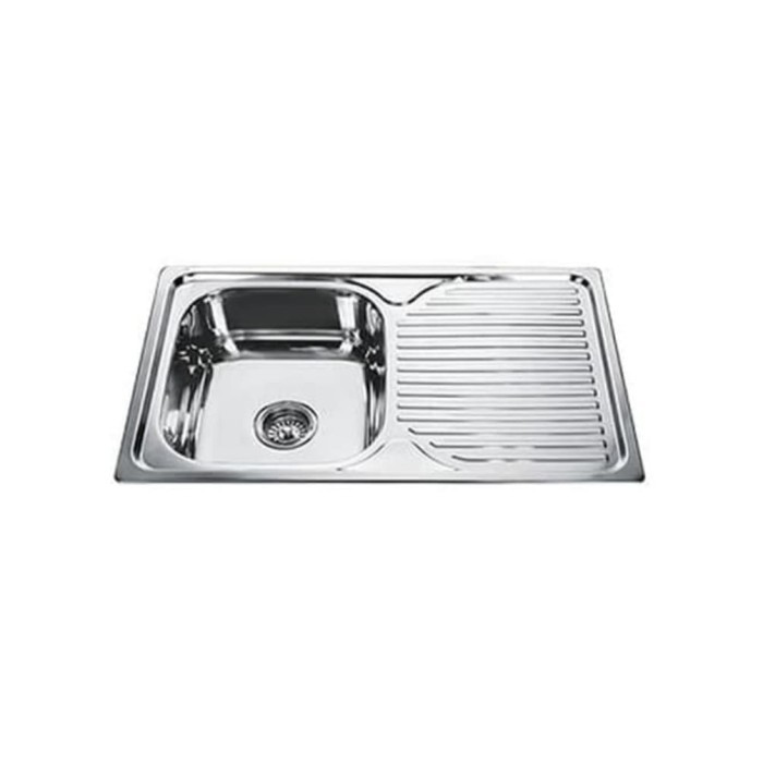 Bak Cuci piring Domo DK 3121/Kichen sink model modena 1 lubang + sayap