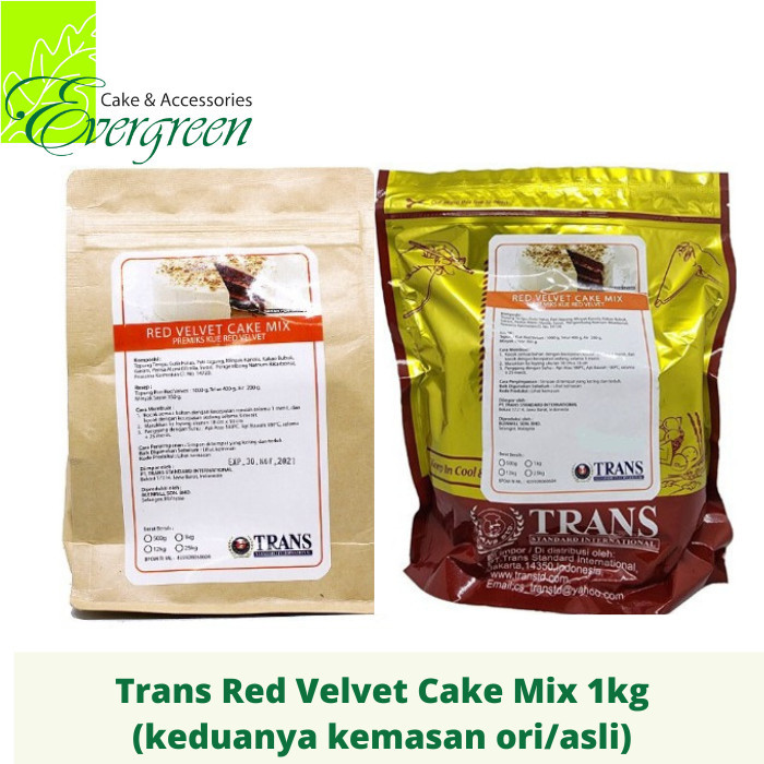 

BARANG TERLARIS Red Velvet Premix Trans 1KG