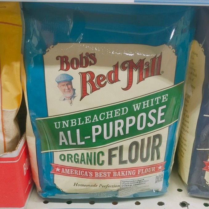 

BARANG TERLARIS BRM Bob red Mill all purpose flour organic tepung terigu 2.27kg