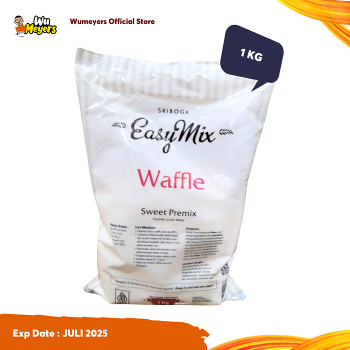 

BARANG TERLARIS Tepung Easymix Sriboga Waffle Sweet Premix 1 kg