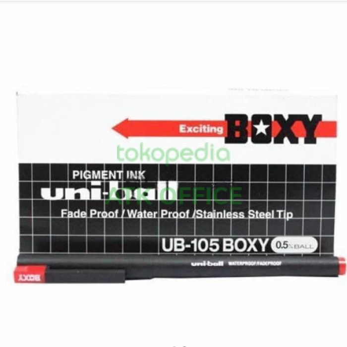 

Pulpen Pen Boxy uniball UB-105 Boxy sedus(12Pcs)