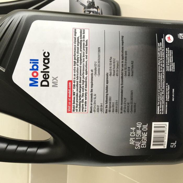 OLI MOBIL DELVAC MX 15W-40 / OLI MOBIL 1 DELVAC MX 15W-40/OLI MESIN